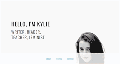 Desktop Screenshot of kyliefrancine.com